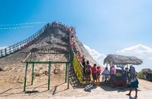 Tour to Mud Volcano with Pool and Beach with Lunch Included