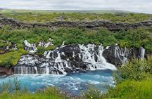 Private West Coast Waterfalls and Ice Cave Tour