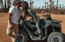 Marrakech: Quad excursion to the palm grove and Jbilets desert