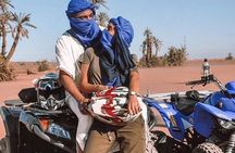 Marrakech: Quad excursion to the palm grove and Jbilets desert