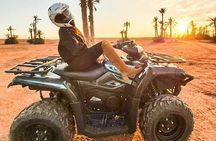 Marrakech: Quad excursion to the palm grove and Jbilets desert