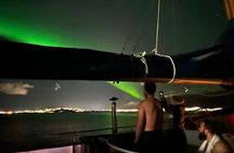 Luxury Northern Lights Yacht Cruise with Hot Tub & Dinner