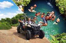 Extreme Buggy Adventure with Ziplines & Cenote