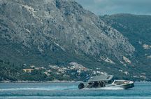 Corfu Island Sunset Cruise on Speed Boat