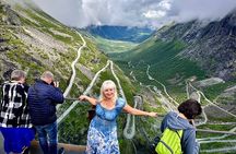 Private Trollstigen Adventure with Strawberry Valley & Waterfalls