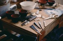 Making of Echizen Lacquerware and Tray Lacquering Experience 