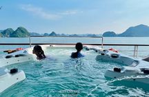 IRIS CRUISE - 5 Star Day Cruise - Halong Bay 1 Day - JACUZZI POOL