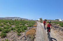 Santorini e-bike sunset tour experience