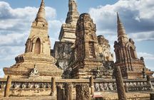 Ayutthaya Glittering Sunset Boat & Top Attraction - Bangkok
