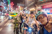 Bangkok Night Bike Tour -Hotel-pickup & Dinner