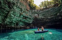 Private Tour in Melissani Cave and Myrtos Beach Swim Stop
