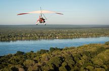 A Microlight Flight- over the Victoria Falls