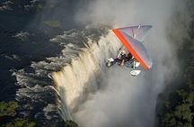A Microlight Flight- over the Victoria Falls