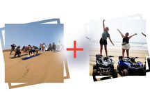 Agadir & Taghazout: Quad Bike Sandboarding & Visit of The Canyon 