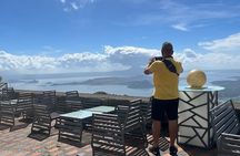 Tagaytay Day Tour sightseeing with Panoramic Taal volcano view