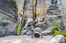Full Day Self Guided Tour to Adrspach from Wroclaw