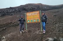 Strenuously Cotopaxi Volcano and birding by the lagoon