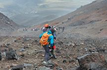 Strenuously Cotopaxi Volcano and birding by the lagoon