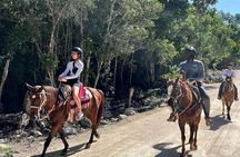 Horse Ride to Cenote Mil Columnas