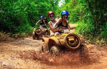 Maya Adrenaline: ATV, Ziplines & Cenote From Playa del Carmen.