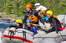 Child Appropriate Family Rafting in Dagali near Geilo, Norway
