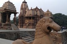 Guided Private tour of Khajuraho World Heritage site over 2 days 