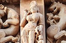 Guided Private tour of Khajuraho World Heritage site over 2 days 