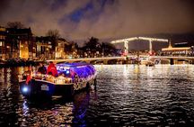 Amsterdam Canal Cruise With Live Guide and Unlimited Drinks 