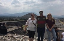 Teotihuacan at dawn, no tourist traps.