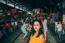 Maeklong Railway & Damnoen Saduak Floating Market Tour – Full Day