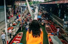 Maeklong Railway & Damnoen Saduak Floating Market Tour – Full Day