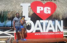Roatan Best off road ATV, food tasting and beach 