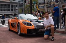 1-Hour Tokyo Tour in Tokyo Drift Mazda RX7