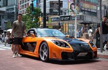 1-Hour Tokyo Tour in Tokyo Drift Mazda RX7