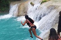 Dunns River Falls & Blue Hole Combo from Montego Bay with pick up