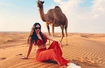 Morning/Evening 4x4 Desert Safari, CamelRide & Sandboarding