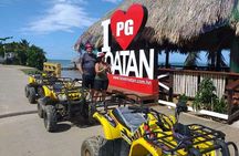  ATV, Zipline,Wildlife Encounter,Food Tasting and Beach