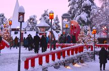Santa Village Tour+Lapland Cuisine In Glass Igloo+Snow Scooters