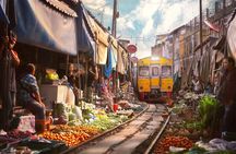 Private Maeklong Railway Market and Damnoen Saduak Market