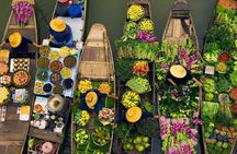 Private Maeklong Railway Market and Damnoen Saduak Market