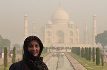All Inclusive TajMahal Agra Fort Babytaj Day Tour by Car ex Delhi