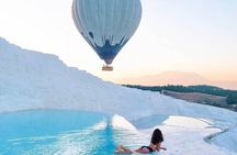 Pamukkale Sunrise Hot Air Balloon Flight with Flight Cerfiticate