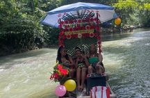 Montego Bay Jetski and Bamboo River Rafting Private Tour