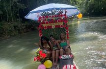 Montego Bay Jetski and Bamboo River Rafting Private Tour