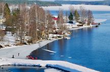 Arctic Ice floating in Puumala