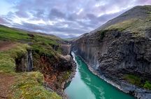 Stuðlagil Canyon and Vök Baths Day Tour