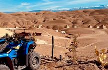 Discover Agafay Desert with an Expert via Quad (ATV).