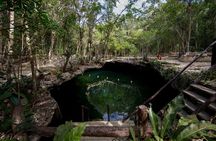 Cenote Tankah and Mayan Village Tour with Zipline, Canoes & Lunch