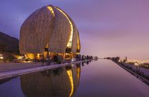 From Santiago: Bahai Temple and Cousiño Macul Vineyard