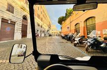 Rome: 3 Hours Private/Group Tour Golf cart with Gelato 